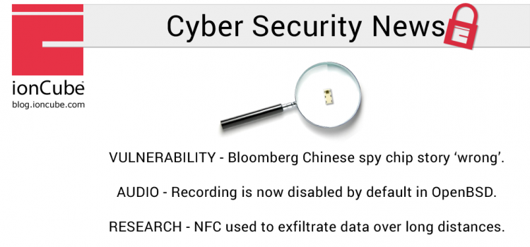 Weekly Cyber Security News 26/10/2018 Weekly Cyber Security News 26/10/2018