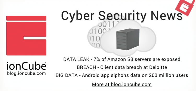 Weekly Cyber Security News 29/09/2017