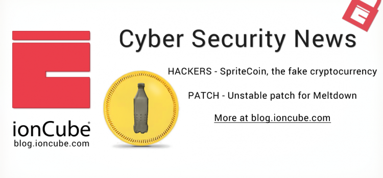 Weekly Cyber Security News 26/01/2018