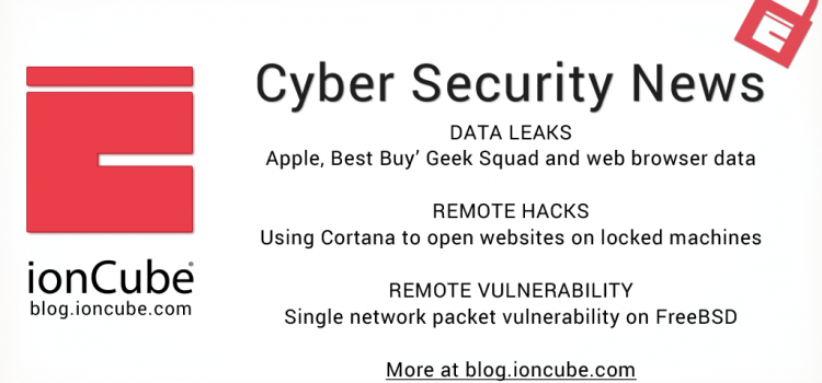 Weekly Cyber Security News 09/03/2018
