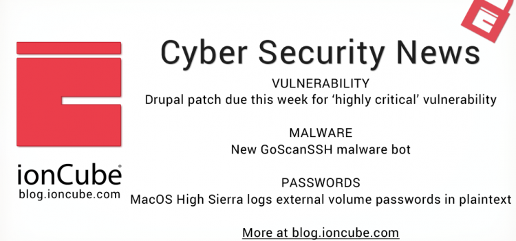 Weekly Cyber Security News 29/03/2018 Weekly Cyber Security News 29/03/2018