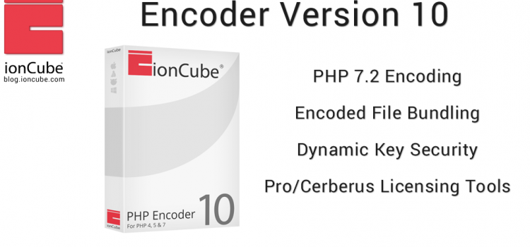 ionCube Encoder Update v10.2!