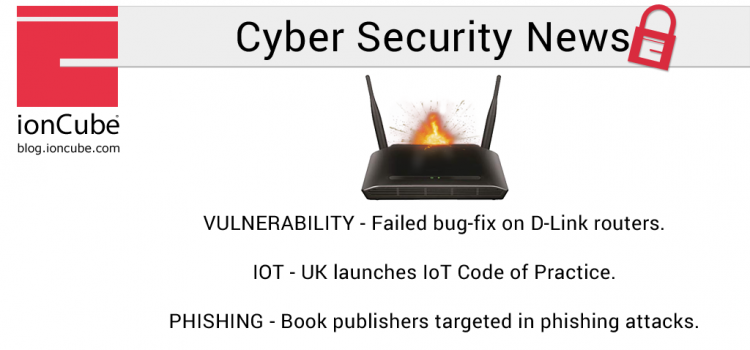 Weekly Cyber Security News 19/10/2018