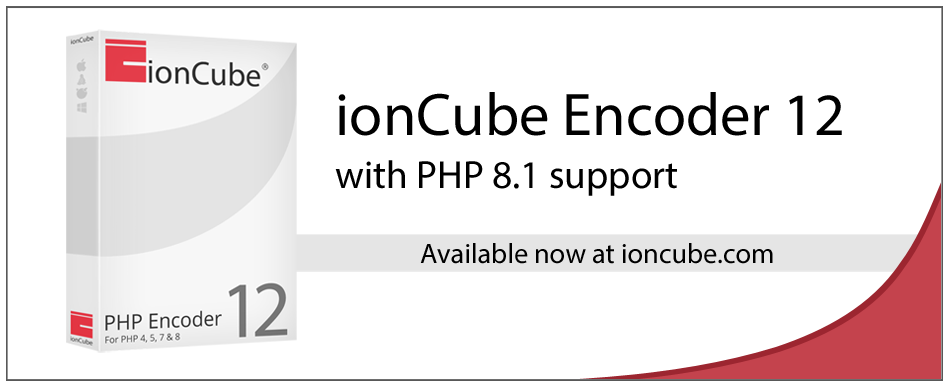 ionCube Encoder 12 Banner
