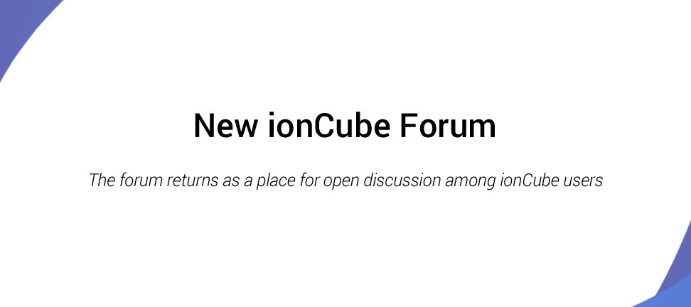 New ionCube Forum - image